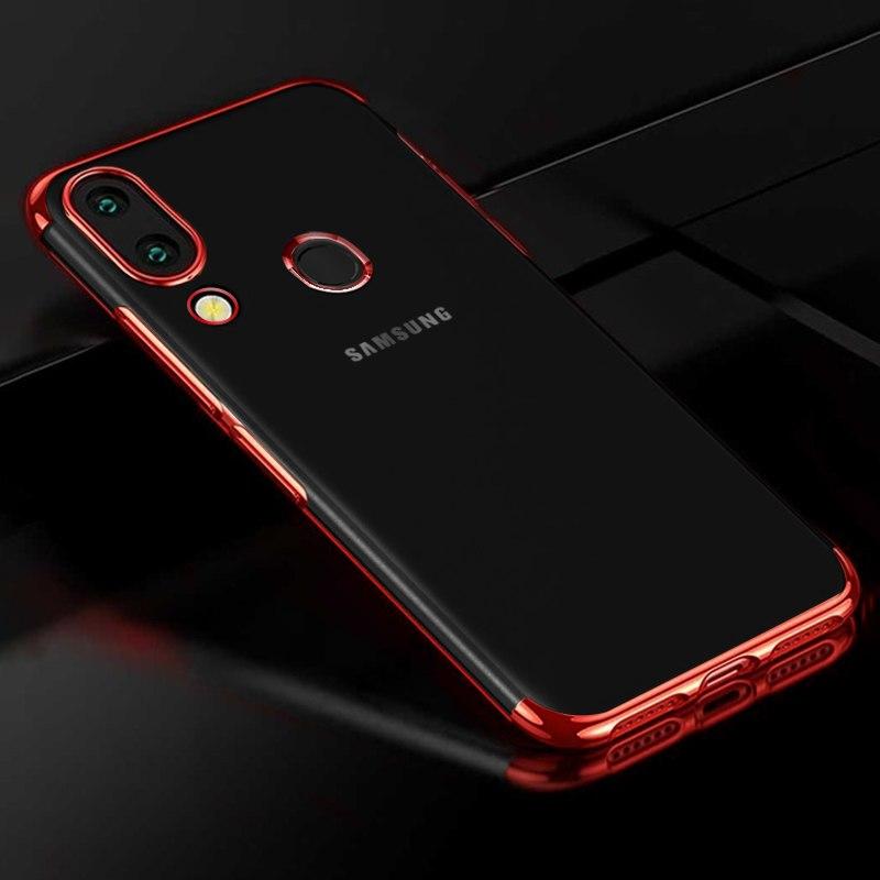 Чохол Frame для Samsung Galaxy M20 / M205 силіконовий бампер Red