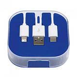 Зарядний кабель-перехідник 3 в 1, фото 3