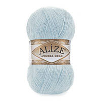 Alize ANGORA GOLD (Ангора Голд) № 114 м'ята (Вовняна пряжа ангора, нитки для в'язання)