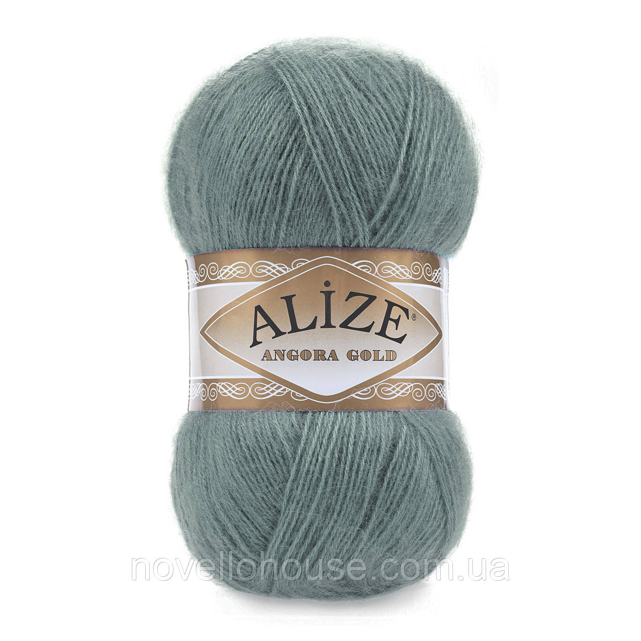 Alize ANGORA GOLD (Ангора Голд) № 164 лазурний (Вовняна пряжа ангора, нитки для в'язання)