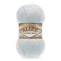 Alize ANGORA GOLD (Ангора Голд) № 514 голубой лед (Шерстяная пряжа ангора, нитки для вязания)