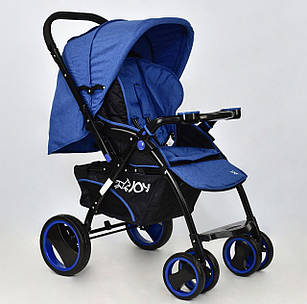 Прогулянкова коляска JOY T 100 колір синя