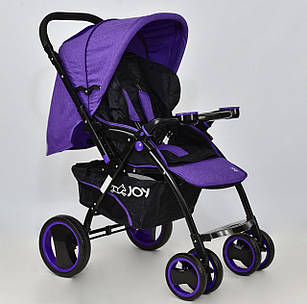 Прогулянкова коляска JOY T 100 колір фіолетова