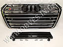 Решітка радіатора Audi A4 2015+ стиль Audi S4, фото 2