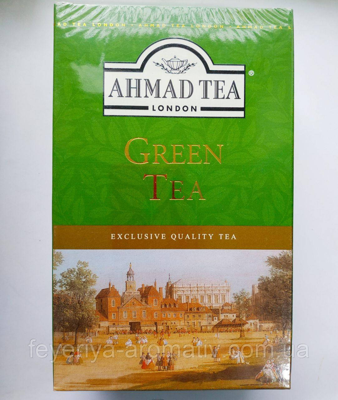 Чай зеленый байховый листовой Green Ahmad tea 500g (Шри-Ланка) - фото 1 - id-p921408172