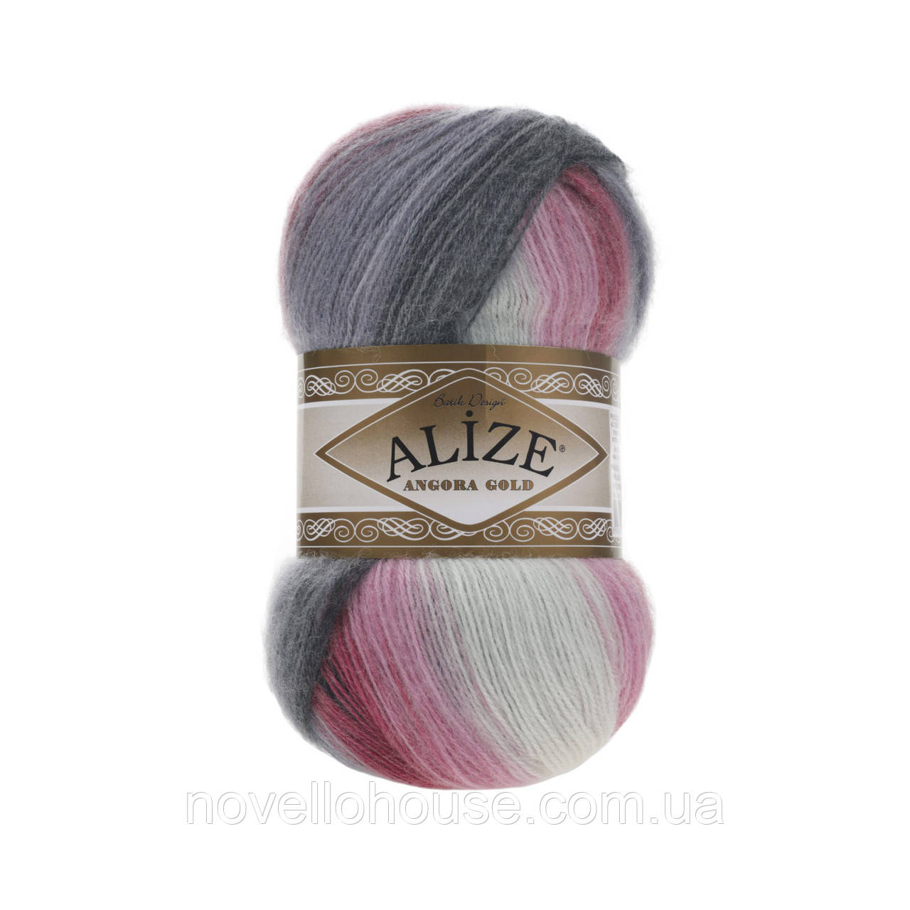 Alize ANGORA GOLD BATIK (Ангора Голд Батік) № 1602 (Вовняна пряжа ангора, нитки для в'язання)