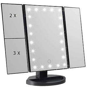 Косметичний складное дзеркало Led miror з LED підсвічуванням, фото 2