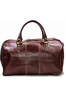 Большая дорожная сумка мужская из натуральной кожи для путешествий и командировок