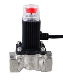 Клапан электромагнитный отсекающий G 1/2 дюйма, 12 вольт, DN15A ...