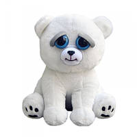 Интерактивная игрушка Feisty Pets Добрые Злые зверюшки Плюшевый Белый Мишка 20 см (SUN0141)