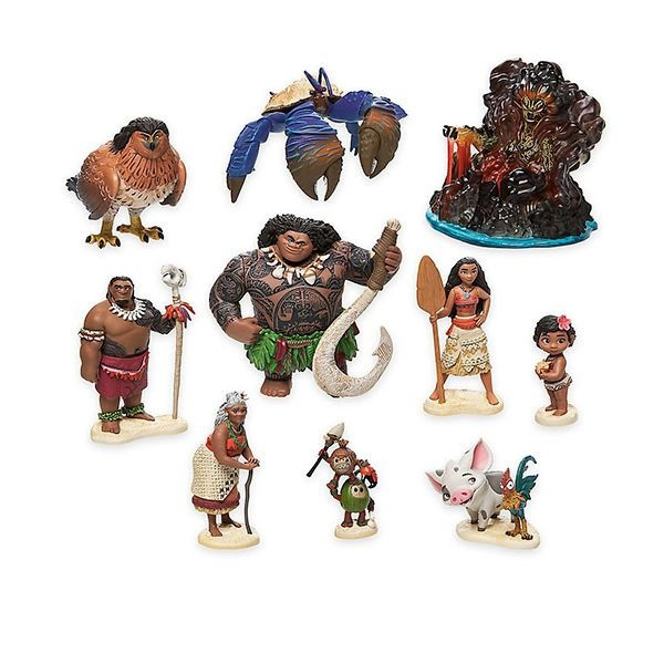 Ігровий набір Моана Дісней / Disney Moana Figure Play Set, 10 штук