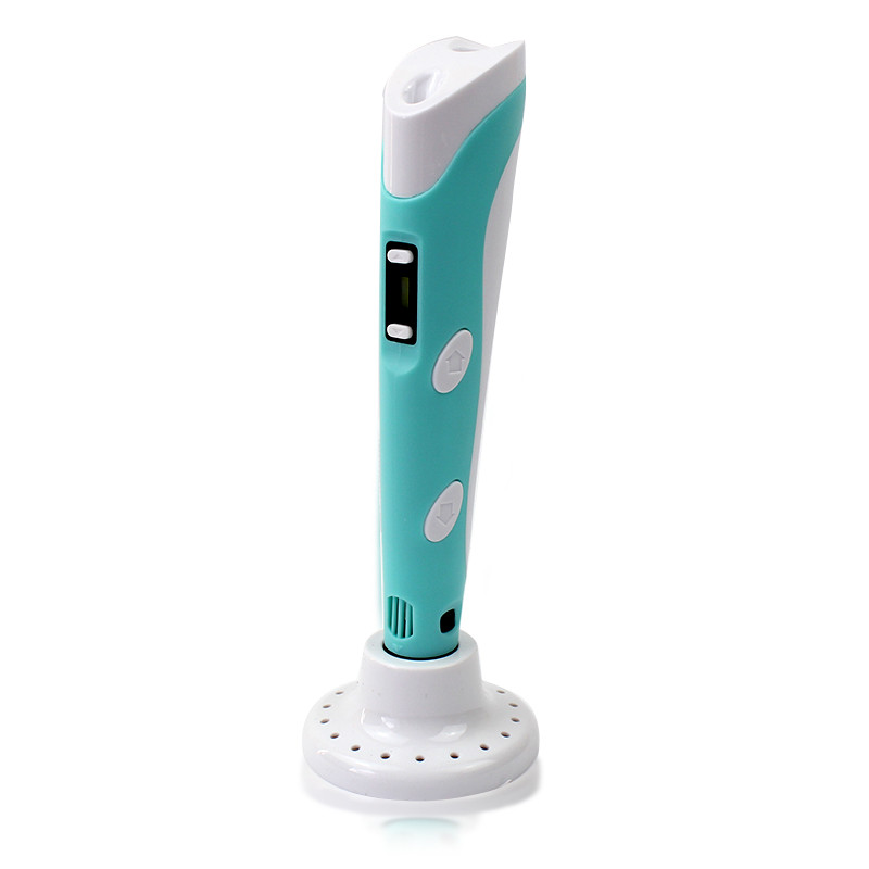 3Д-ручка 3D Pen 2 RP100B з Lcd дисплеєм блакитний 130101
