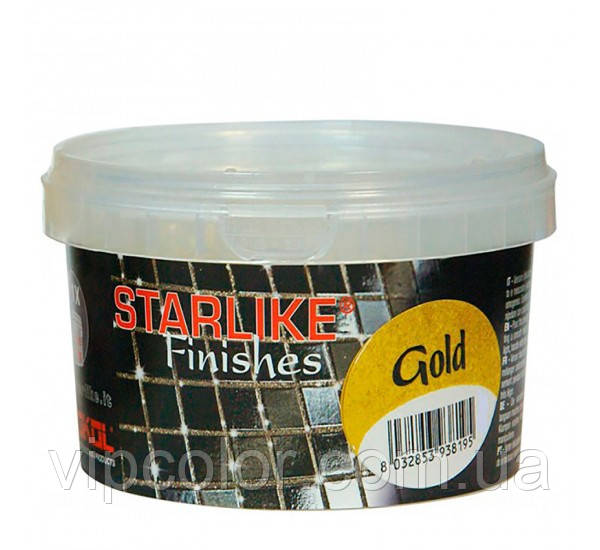 Starlike Gold добавка в базові кольори для отримання ефекту блискучою золотою крихти 150 г