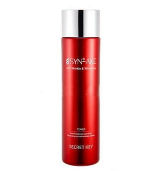Secret Key Syn-Ake Anti Wrinkle & Whitening Toner Тонер з відбілюючим і антивіковим ефектом