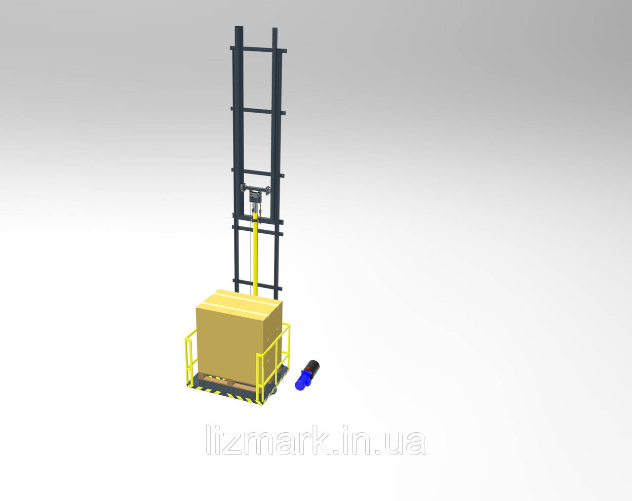 Вантажні підйомники складські магазинне