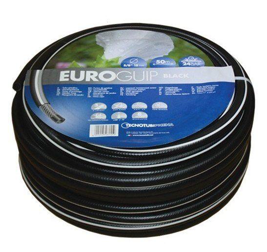 Поливальний шланг Tecnotubi EURO GUIP BLACK, 1/2" 20 м., фото 1