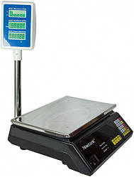 Ваги торгові електронні зі стійкою і лічильником ціни на 40 кг NK 40 Stand Nokasonic
