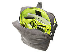 Рюкзак Zipit Reflecto Grey & Green (ZRFLC-WT), фото 6