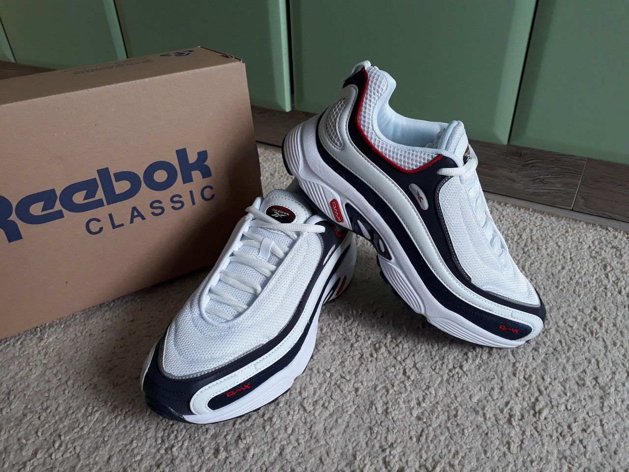 Чоловічі кросівки Reebok Daytona DMX білі