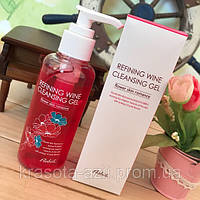 Зволожувальний очисний детокс гель для обличчя з червоним вином і Flobia Refining Wine Cleansing Gel