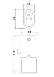 Z-396 ET IronLogic — меблевий електронний RFID-замок, фото 2