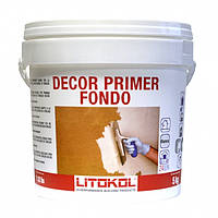Litokol DECOR PRIMER FONDO праймер для подготовки оснований перед нанесением Starlike Deco 5кг