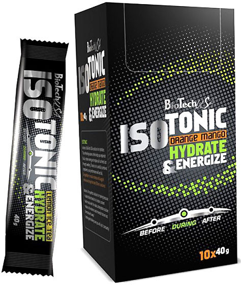 IsoTonic BioTech 10x40 г Апельсин - Манго