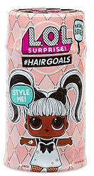 ОРИГІНАЛ.3 хвиля Лялька ЛОЛ з волоссям L. O. L. Surprise! Макіяж Series #Hairgoals Real Hair 5 сезон