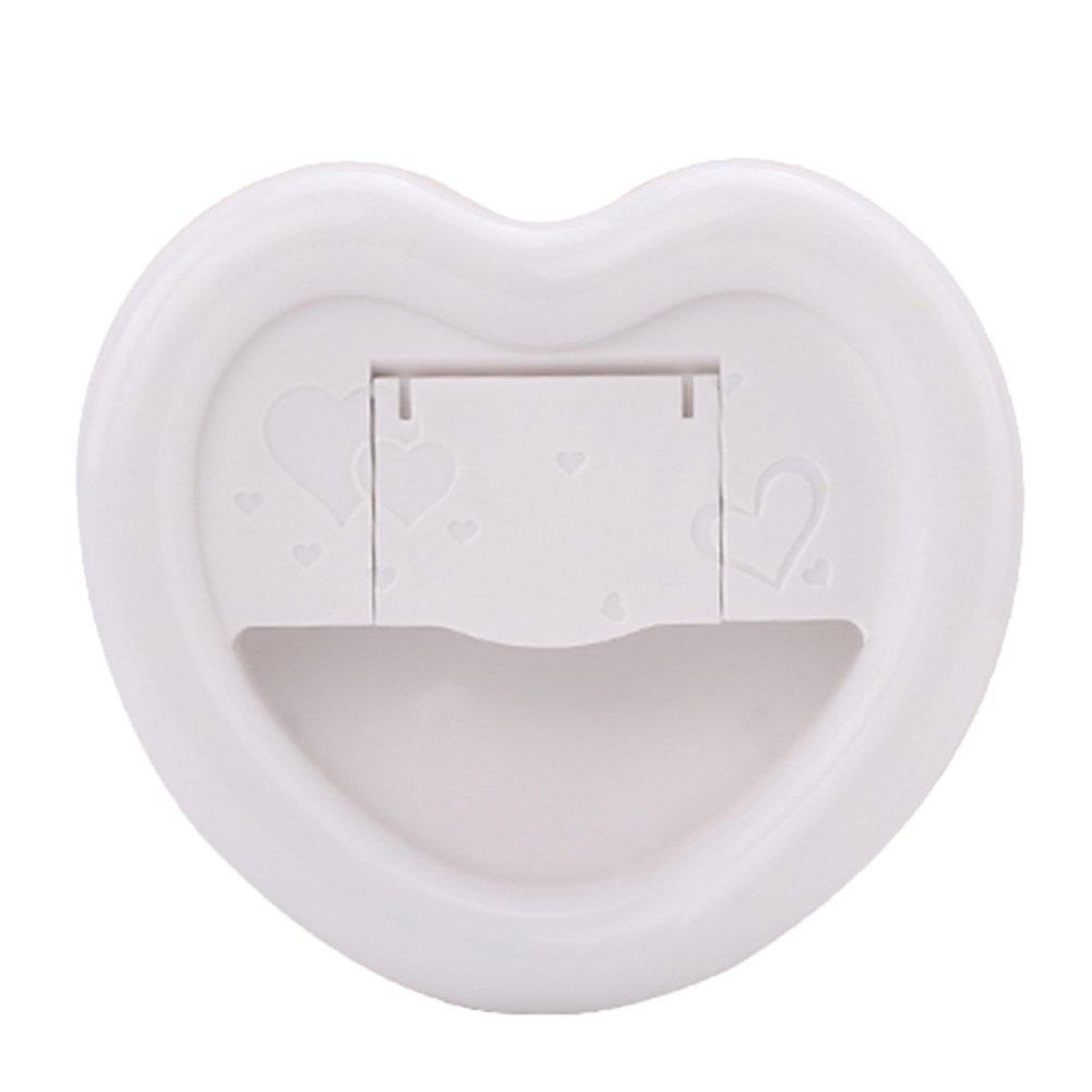 Селфи кільце c Usb у формі серця / Ring Light Selfie біле 129958, фото 1