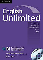 English Unlimited Pre-Intermediate Teacher's Pack (Teacher's Book with DVD-ROM)