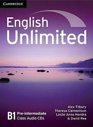 English Unlimited Pre-Intermediate Class Audio CDs