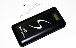 Портативний зарядний пристрій Power Bank 30000 mAh з LCD-екраном.