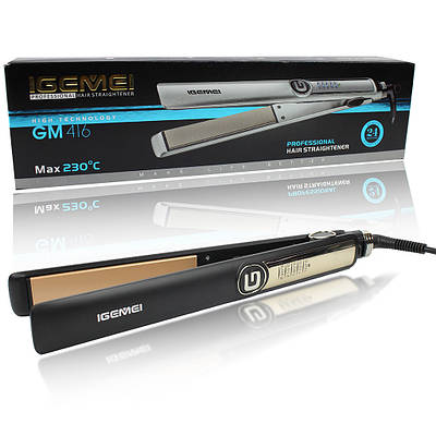 Праска для волосся плоска Gemei Gm 416 142148