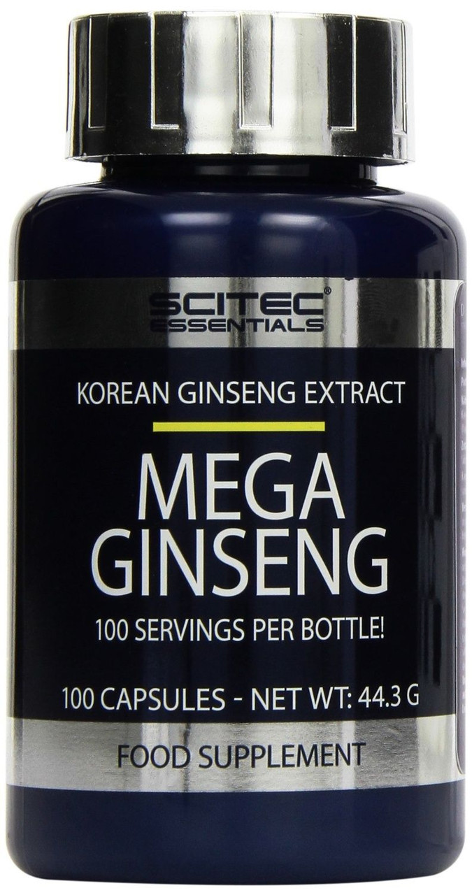 Mega Ginseng Scitec Nutrition 100 капсул