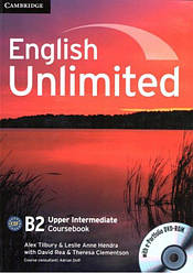 English Unlimited Upper-Intermediate Coursebook with e-Portfolio DVD-ROM