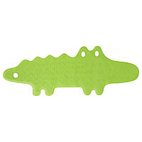 Коврик в ванну IKEA PATRULL крокодил зеленый 33x90 см 101.381.63