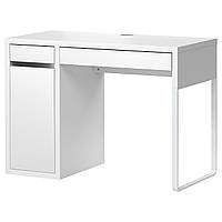 Письмовий стіл MICKE, білий, IKEA, 802.130.74