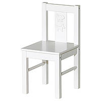 Детский стул IKEA KRITTER белый 401.536.99