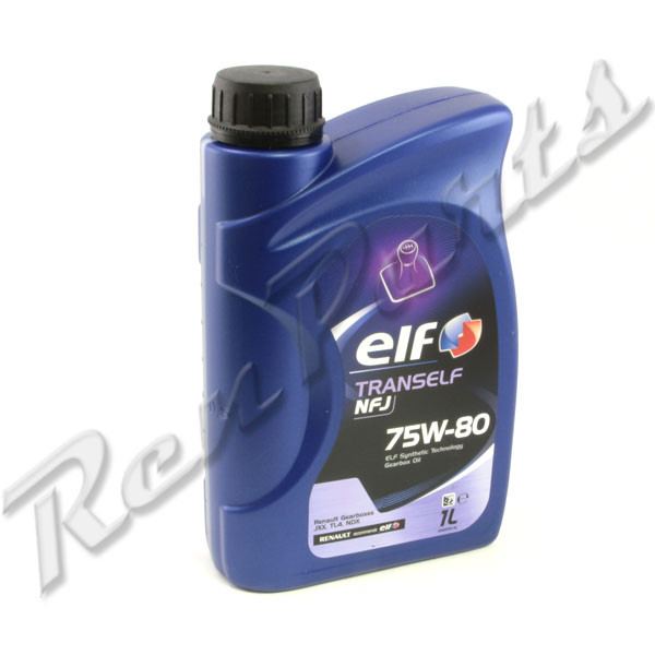 Полусинтетическое трансмиссионное масло (в КПП) ELF Tranself NFJ 75W80 ...