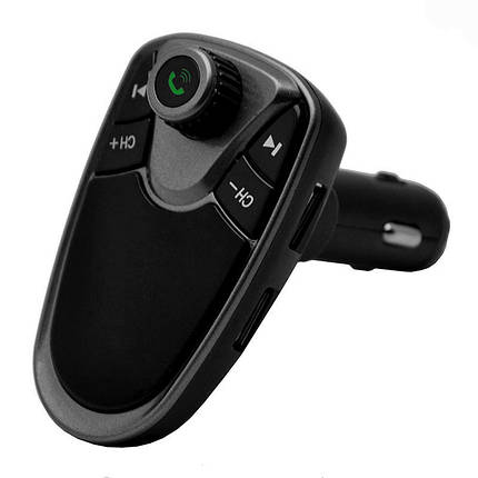 Автомобільний FM трансмітер M1BT з Bluetooth, фото 1
