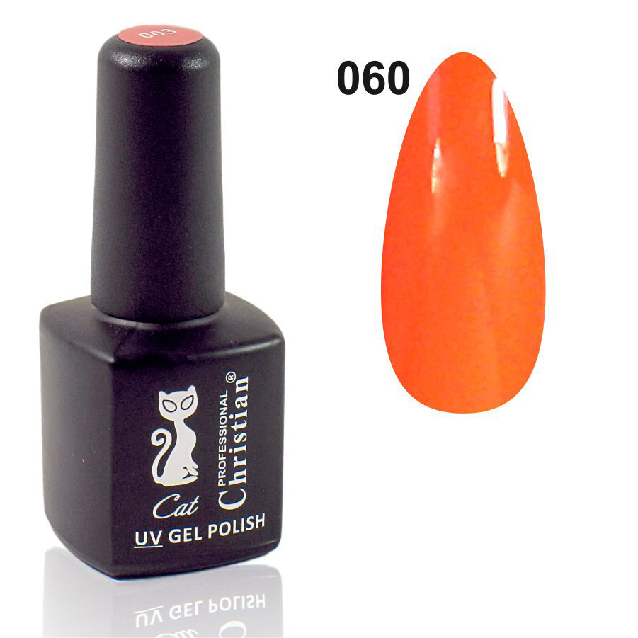 Гель-лак CGP-07 №60 7,3ml Темно-оранжевий кислотний