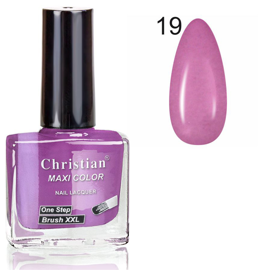 Лак для нігтів з ефектом гель-лаку Christian № 19 11 ml NE-11GEL, фото 1