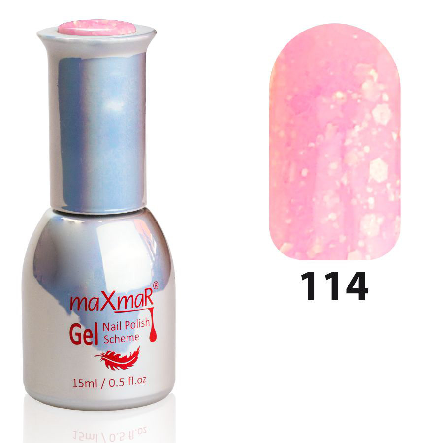 Гель-лак для нігтів maXmaR № 114 15 ml M-15