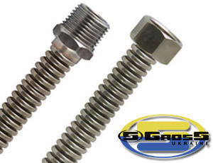 Гофрований шланг для газу Gross 1/2" ВН 30 см