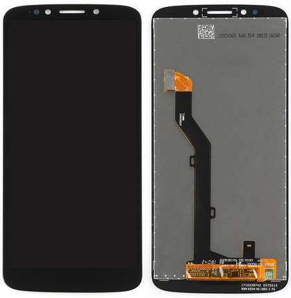 Дисплейний модуль Motorola XT1922 Moto G6 Play чорний, фото 2
