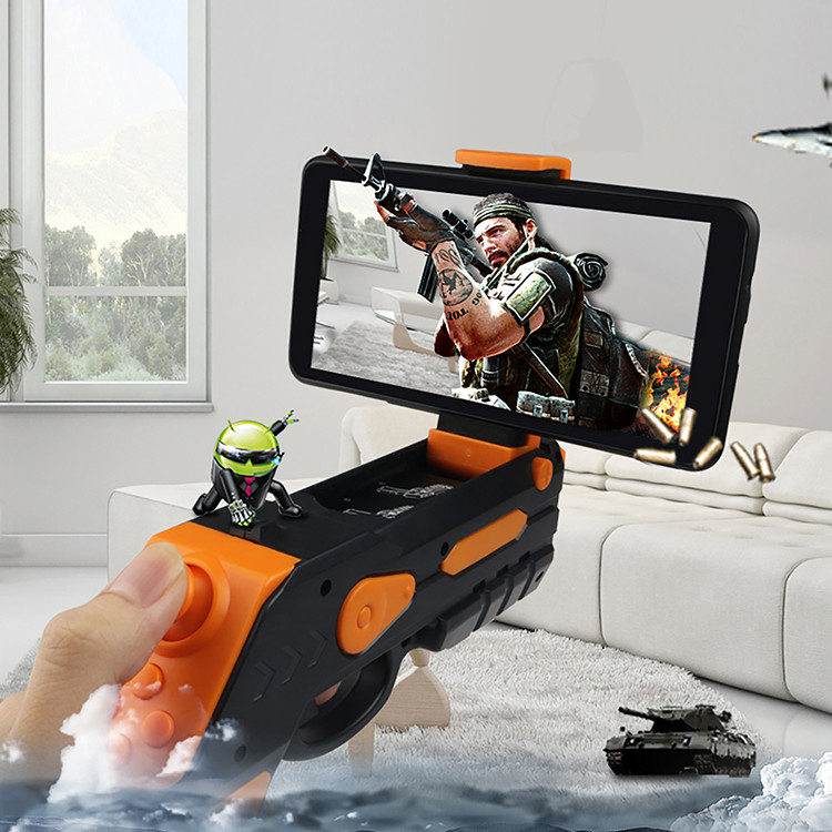 Пістолет віртуальної реальності Airblaster помаранчевий