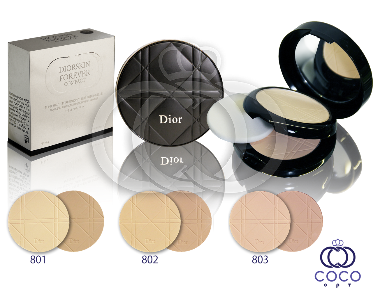 Пудра компактна Forever Compact 2 in 1