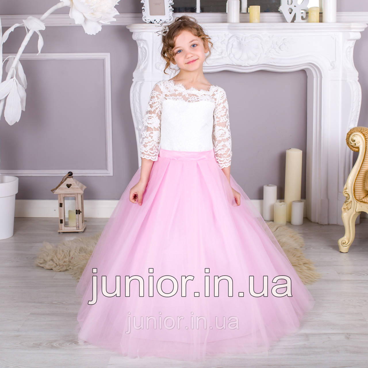 Нарядное Бальное Платье для Девочки "Мия" 6-7лет — Купить Недорого на ...