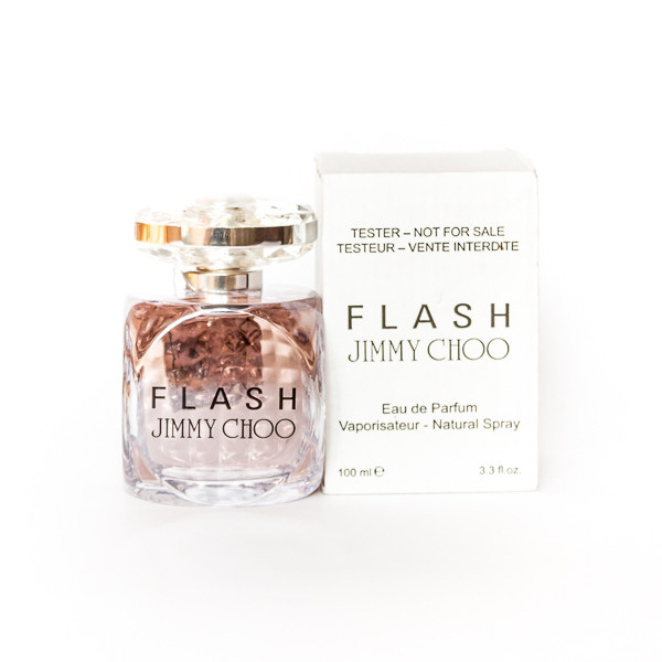 Жіноча парфумована вода JIMMY CHOO Flash 100ml оригінальний тестер, фруктовий квітковий аромат