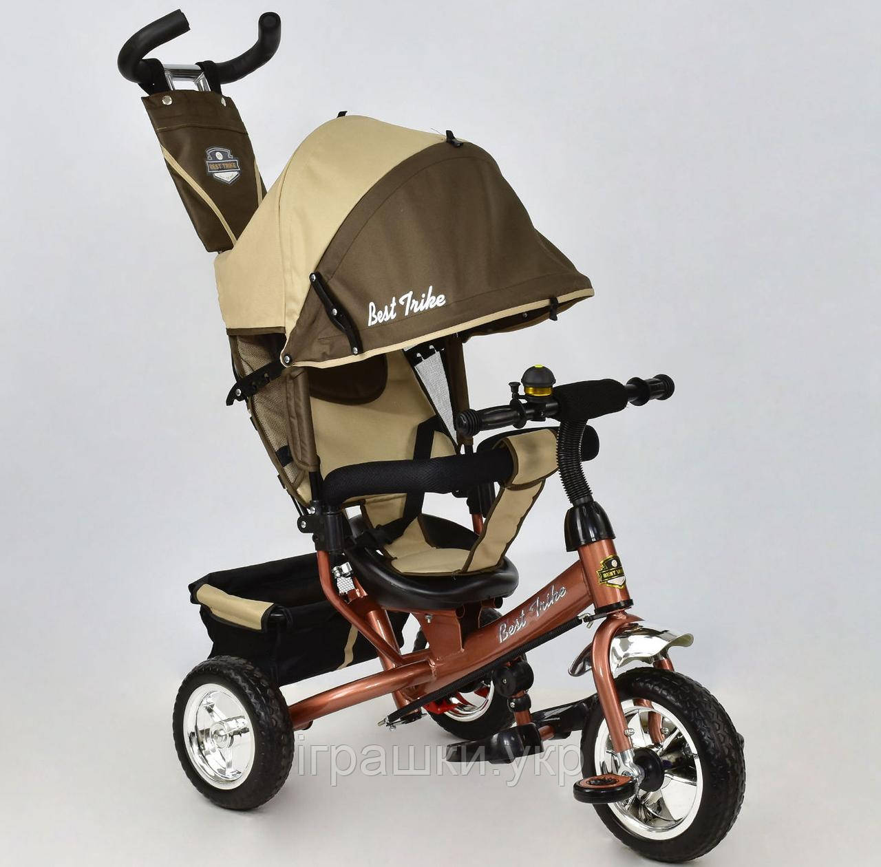 Триколісний дитячий велосипед Best Trike 6588-0230, колеса піна